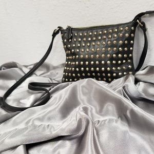 Gold studded purse